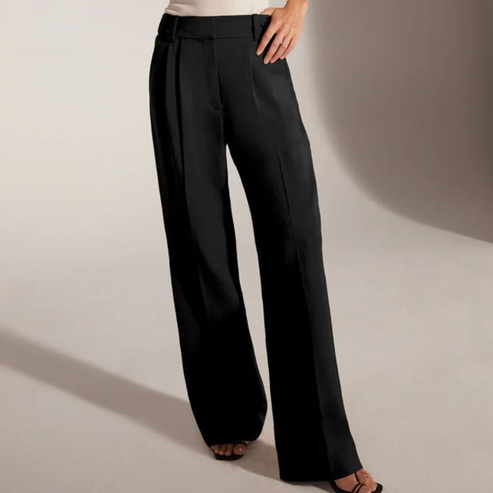 Favorite Daughter The Favorite Pant Women's Size 12 Black Career Classic NEW